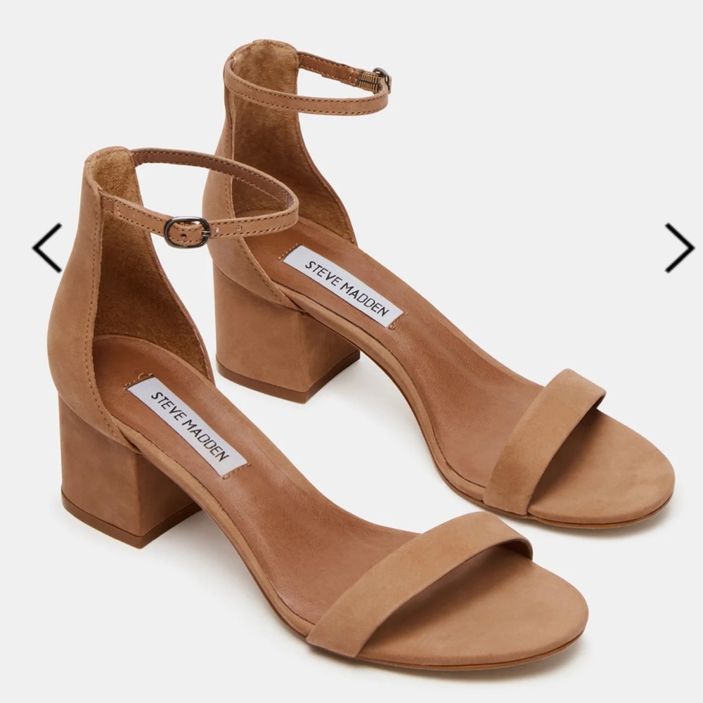 Steve Madden Irenee Sandal in Tan Nubuck